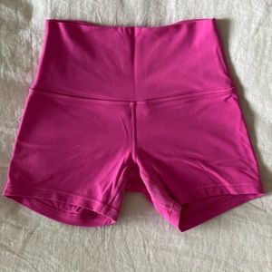 lululemon Align™ High-Rise Short 4" in Sonic Pink